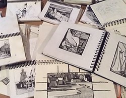 Tales From Don Cavin's Sketchbook