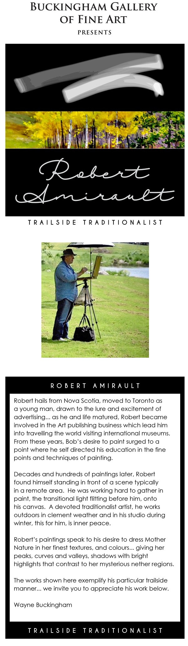 Robert Amirault - Trailside Traditionalist