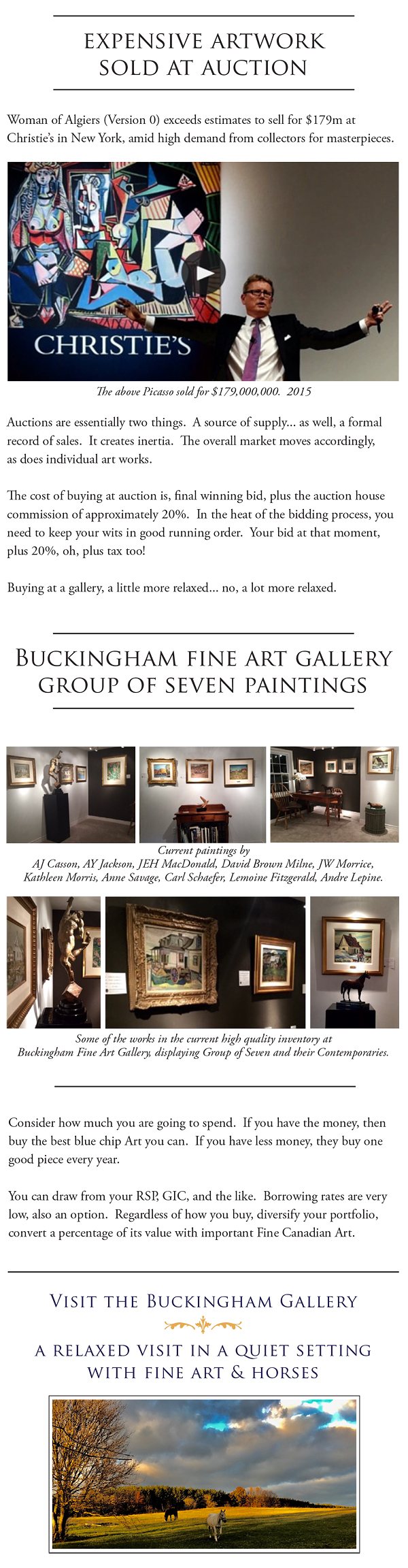 ARTicle - Buckingham Fine Art