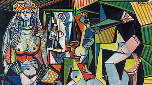 Picasso painting  Le Femmes d’Alger