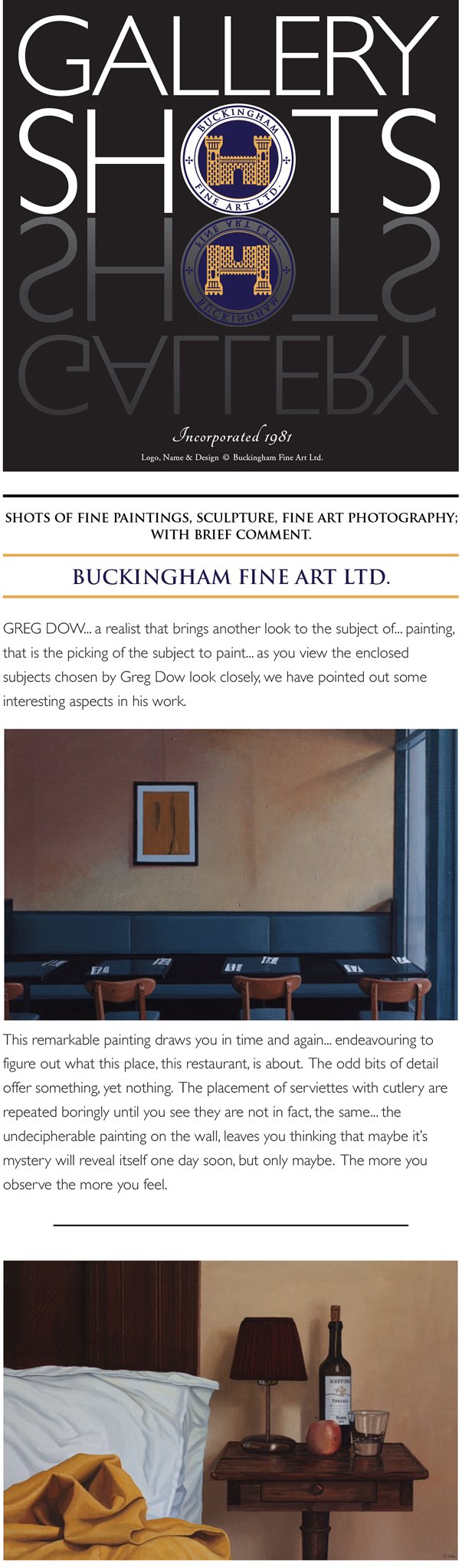 Gallery Shots - Buckingham Fine Art